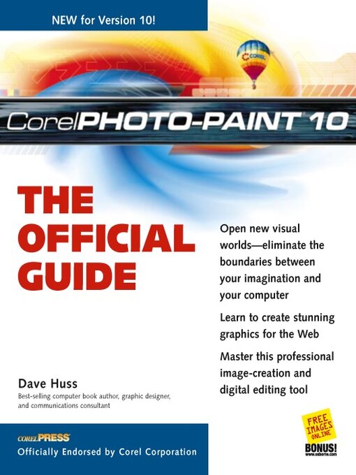 Title details for CorelPHOTO-PAINT 10 by David Huss - Wait list